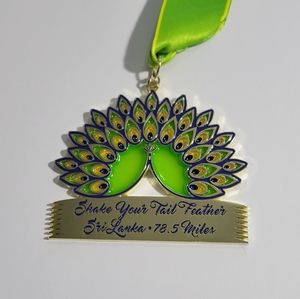 Yes.Fit - Shake Your Tail Feather Sri Lanka 78.5 Miles Fitness Medal